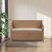 Red Barrel Studio® Caellan Flip Top Storage Bench Solid + Manufactured Wood in Brown | 29.5 H x 42 W x 18 D in | Wayfair