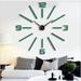 Ebern Designs Oversized Teresea 31.5" Wall Clock Resin in White | 31.5 H x 31.5 W x 0.3 D in | Wayfair 2F946DF7F9BC4204A362965FE55991DA