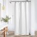 Symple Stuff Cici Shower Curtain in Gray/White/Blue | 72 H x 36 W in | Wayfair 82E081B9D48E43F58A8CD92B95F5C0CA