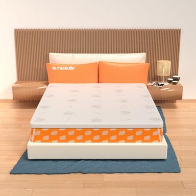 Topper Waterfoam 90x200 - 5 cm hoch, abnehmbar AloeVera