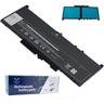 Batterie J60J5 pour Dell Latitude E7270 E7470 Dell Batterie Modell MC34Y 1W2Y2 242WD 0J60J5 7.6V