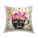 Stupell Coffee Good For The Soul Bouquet Printed Throw Pillow Design by ND Art