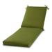 Greendale Home Fashions 73 x 23 Hunter Green Outdoor Chaise Cushion