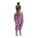 Baby Romper Strap Toddler Girls Kids Harem Jumpsuit Backless Pants Romper Girls Outfits For 18-24 Months