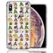 MUNDAZE Apple iPhone XS Max Spooky Halloween Gnomes Cute Characters Holiday Seasonal Pumpkins Candy Ghosts Double Layer Phone Case Cover