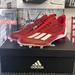 Adidas Shoes | Adidas Men's Adizero Team Power Red Football Cleats Gw5058 Size 12.5 New W/Box | Color: Red/White | Size: 12.5