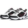 Trainingsschuh NIKE "AIR MONARCH IV", Gr. 42,5, schwarz-weiß (weiß, schwarz), Leder, Synthetik, Textil, sportlich, Schuhe, Topseller