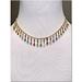 J. Crew Jewelry | J. Crew Cascading Multicolor Crystals Statement Necklace Nwt | Color: Gold/Pink | Size: Os