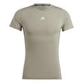 adidas Herren Techfit Langarm T-Shirt, Silver Pebble, XXL