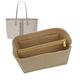 Lckaey Purorganizer is used for Gucci ophidia medium tote bag GG lining storage bag insert3010khaki-B