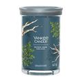 Yankee Candle Signature Scented Candle | Bayside Cedar Large Tumbler Candle with Double Wicks | Soy Wax Blend Long Burning Candle | Perfect Gifts for Women