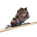 Nordic-Step Adjustable Shoe Harness for Cross-Country Skiing (Nordic-Step Model NNN-BC Adjustable Shoe Harness for Cross-Country Skiing), Black