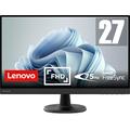 Lenovo D27-45 | 27" Full HD Monitor | 1920x1080 | 75Hz | 250 nits | 4ms Reaktionszeit | HDMI | VGA | AMD FreeSync | schwarz