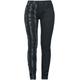 Rock Rebel by EMP Striped Leg Stretch Denim Jeans black