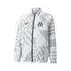 Puma Childrens Unisex Kids Olympique de Marseille Football Prematch Jacket Youth - White - Size 11-12Y