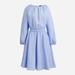 Palermo Smocked-waist Mini Dress In Linen