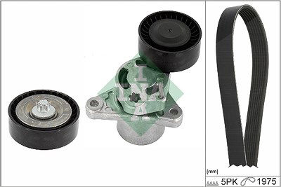 Schaeffler Ina Keilrippenriemensatz [Hersteller-Nr. 529054510] für Mercedes-Benz Image