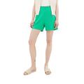 TOM TAILOR Denim Damen 1036855 Basic Shorts, 17327-Vibrant Light Green, XL