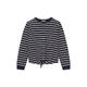 TOM TAILOR Mädchen Kinder Sweatshirt mit Print 1035202, Blau, 104-110