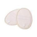 Bath Spa and Shower Exfoliating Loofah Pads-2 Pack Natural Luffa and Terry Cloth Materials Loofa Sponge Scrubber Brush Close Skin for Men and Women (Pack od 2)