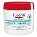 Eucerin Advanced Repair Body Cream Fragrance Free Body Cream for Dry Skin 16 Oz Jar