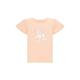 TOM TAILOR Mädchen Kinder T-Shirt mit Fügelärmeln & Print 1035170, Orange, 128-134