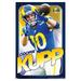 NFL Los Angeles Rams - Cooper Kupp 22 Wall Poster 22.375 x 34 Framed
