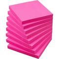 Sticky Notes 8 Pads Rose Red Sticky Note Pads Sticky Pad Sticky Notes 3x3 Sticker Notes Stickies Notes Self-Stick Note Pads Note Stickers Colored Sticky Notes Small Notes