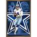 NFL Dallas Cowboys - Dak Prescott 22 Wall Poster 22.375 x 34 Framed