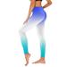 Mrat Workout Yoga Pants Women Full Length Yoga Pants Ladiesâ€™s Stretch Yoga Leggings Fitness Running Gym Sports Full Length Active Pants Pants For Female Casual Blue S