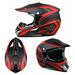 Full Face Motocross Helmet Dirt Bike Helmets Off-Road Helmet for Unisex Adult Youth Motorcycle Helmet MX ATV Motorbike Helmet A3