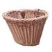 Kids Bike Basket Bicycle Front Handlebar Handwoven Wicker Basket Boys Girls Bicycles Basket