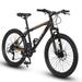 iRerts Mountain Bike 26 Camping Bicycles for Men Women Carbon Steel Frame Adult Bicycles Mountain Bike with Shimano 21-Speed Height Adjustable and Dual Disk Brake