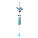 Outdoor Wind Chimes Pattern Creative Metal Glass Painted Three Dimensionals Butterfly Iron Crafts Wind Chimes