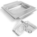 80580 Catch Pan for Weber Q200 Q300 Q220 Q240 Q2000 Q2200 Q320 Grill Drip Tray for Weber Q200/Q300 Series Grill with 6415 Aluminum Liner Replacement for Weber 41877 15 Pack