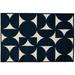 Loomaknoti Terrace Tropic Sevella 3 x 5 Geometric Indoor/Outdoor Accent Rug Blue/White