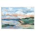 Seaside Modern Landscape Scene Landscape Painting Unframed Art Print Wall Art