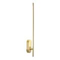 Bethel International LED Wall Sconce Brass Stainless Steel & Acrylic