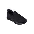 Extra Wide Width Men's Skechers Go Walk Flex Slip-Ins by Skechers in Black (Size 13 WW)