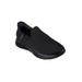 Extra Wide Width Men's Skechers Go Walk Flex Slip-Ins by Skechers in Black (Size 11 WW)