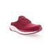 Women's Tour Knit Slide Sneaker by Propet in Wine (Size 13 N)