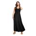 Plus Size Women's Sleeveless Sweetheart Dress by June+Vie in Black (Size 14/16)