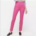 J. Crew Pants & Jumpsuits | J Crew "Remi" High Waist Stretch Ankle Crop Skinny Dress Pants #J19 | Color: Pink | Size: 8