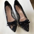 Kate Spade Shoes | Kate Spade Jace Black Lace Pumps | Color: Black | Size: 7.5