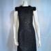 Michael Kors Dresses | Michael Kors Sleeveless Sheath Dress Black Embellished Party Cocktail Size 2 | Color: Black | Size: 2