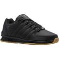 Sneaker K-SWISS "Rinzler" Gr. 45, schwarz (schwarz, gum) Schuhe Schnürhalbschuhe