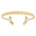 Kate Spade Jewelry | Kate Spade Spring Scene Love Bird Pearl Bracelet Cuff | Color: Cream/Gold | Size: Os