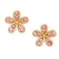 Kate Spade Jewelry | Kate Spade Gold Gleaming Gardenia Pink Flower Earrings | Color: Gold/Pink | Size: Os