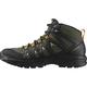 Salomon X Braze Mid Gore-Tex Men's Hiking Waterproof Shoes, Hiking essentials, Athletic design, and Versatile wear, Olive Night, 7