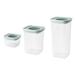 BergHOFF Leo 3 Piece Food Storage Set Plastic in Blue/Green | 9.25 H x 4.75 W x 4.75 D in | Wayfair 2220050